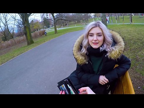 ❤️ Norij svešinieka karstu spermu par naudu - blowjob in the park by Eva Elfie ️❌ Super sekss pie mums ☑